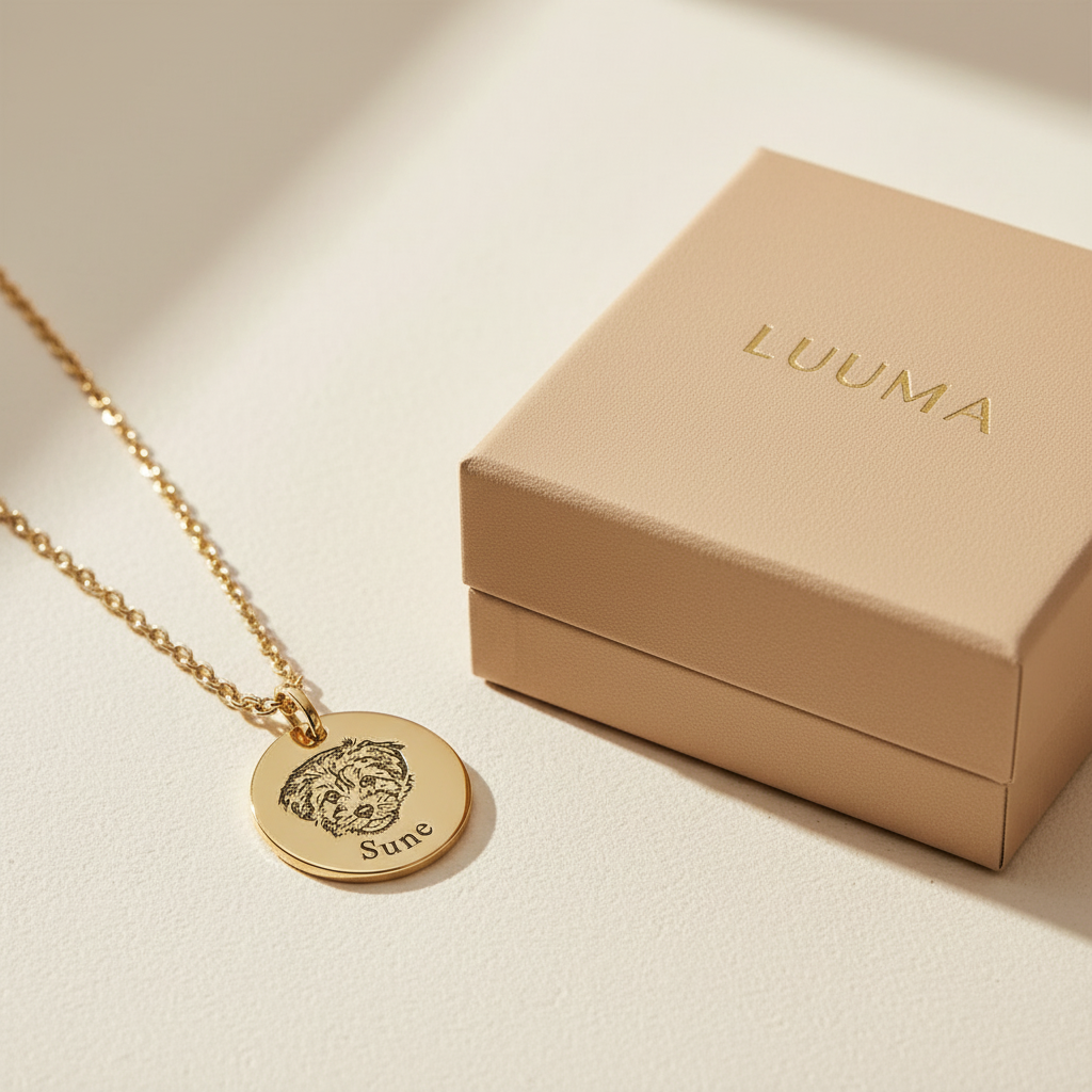 LUUMA smycke med katt - SUNE