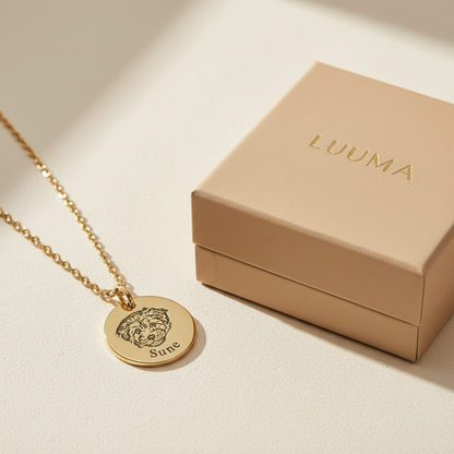 LUUMA smycke med katt - SUNE